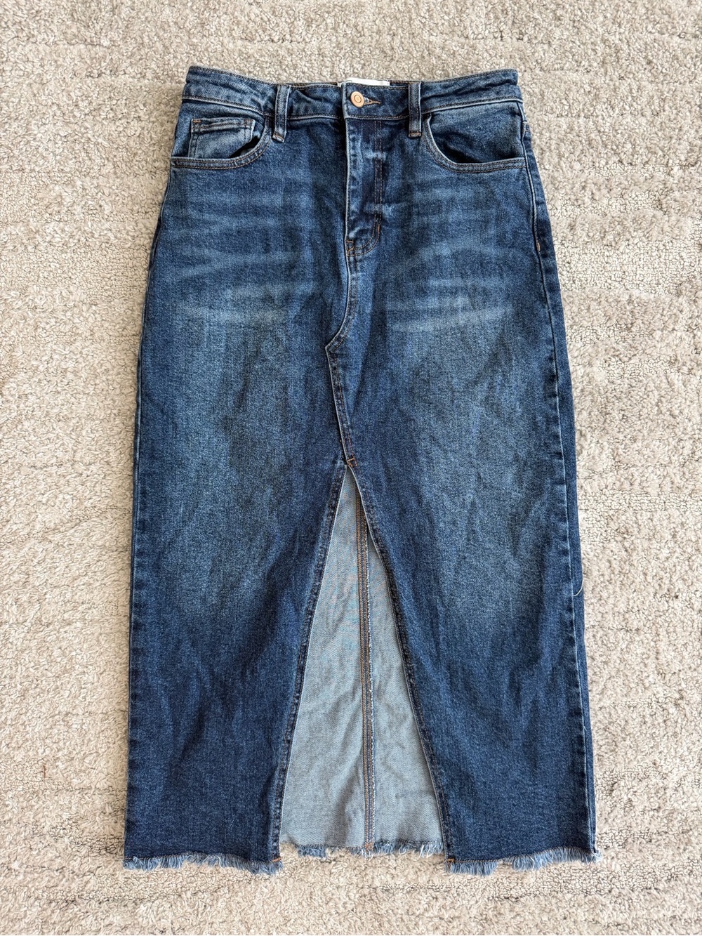 GUC Celebrity Pink Size 5/27 Long Denim Skirt